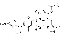 Cefditoren pivoxil Structure,117467-28-4Structure