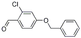 4-(Benzyloxy)-2-chlorobenzaldehyde Structure,117490-57-0Structure