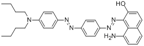 8-Amino-1-[4-(4-dibutylaminophenylazo)phenylazo]naphthalen-2-ol Structure,117574-15-9Structure