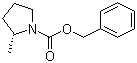 (S)-2-methyl-1-pyrrolidinecarboxylic acid benzyl ester Structure,117607-12-2Structure