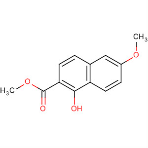 Methyl 1-hydroxy-6-methoxynaphthalene-2-carboxylate Structure,117666-73-6Structure