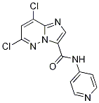 6,8-Dichloro-n-(pyridin-4-yl)imidazo[1,2-b]pyridazine-3-carboxamide Structure,1177415-93-8Structure