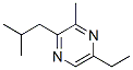 Pyrazine, 5-ethyl-3-methyl-2-(2-methylpropyl)-(9ci) Structure,117783-42-3Structure