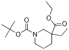 Ethyl 1-boc-3-ethylpiperidine-3-carboxylate Structure,1178882-02-4Structure