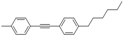 1-N-Hexyl-4-[(p-tolyl)ethynyl]benzene Structure,117923-35-0Structure