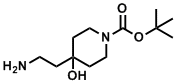 Tert-butyl4-(2-aminoethyl)-4-hydroxypiperidine-1-carboxylate Structure,1179338-62-5Structure