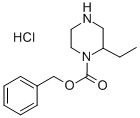 Benzyl 2-ethylpiperazine-1-carboxylate hcl Structure,1179362-12-9Structure