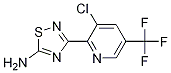 3-[3-Chloro-5-(trifluoromethyl)-2-pyridinyl]-1,2,4-thiadiazol-5-amine Structure,1179362-69-6Structure