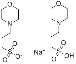 3-(N-morpholino)propanesulfonic acid hemisodium salt Structure,117961-20-3Structure