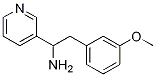 2-(3-Methoxy-phenyl)-1-pyridin-3-yl-ethylamine Structure,1179730-53-0Structure