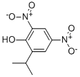 2-(1-Methylethyl)-4,6-dinitro-phenol Structure,118-95-6Structure