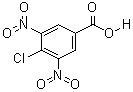 4-Chloro-3,5-dinitrobenzoic acid Structure,118-97-8Structure