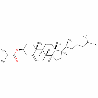 Cholesteryl iso-butyrate Structure,1180-43-4Structure