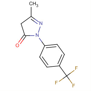 3H-pyrazol-3-one,2,4-dihydro-5-methyl-2-4-(trifluoromethyl)phenyl- Structure,118031-38-2Structure