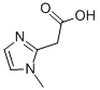 (1-Methyl-1H-imidazol-2-yl)-acetic acid Structure,118054-54-9Structure