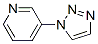 Pyridine, 3-(1h-1,2,3-triazol-1-yl)-(9ci) Structure,118078-93-6Structure