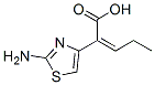 (Z)-2-(2-Aminothiazol-4-yl)-2-pentenoic acid Structure,118109-49-2Structure