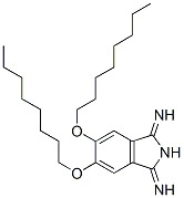 1,3-Diimino-5,6-bis(octyloxy)isoindoline Structure,118156-18-6Structure