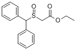 2-[(Diphenylmethyl)sulfinyl]acetic acid ethyl ester Structure,118286-19-4Structure