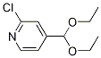 2-Chloro-4-(diethoxymethyl)pyridine Structure,118287-89-1Structure