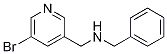 N-benzyl-1-(5-bromopyridin-3-yl)methanamine Structure,1183150-94-8Structure