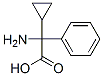 2-Amino-2-cyclopropyl-2-phenylacetic acid Structure,118317-40-1Structure