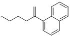 1-(1-Methylene-pentyl)-naphthalene Structure,118319-43-0Structure