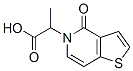 Thieno[3,2-c]pyridine-5(4h)-acetic acid, -alpha--methyl-4-oxo- Structure,118376-65-1Structure