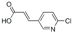 2-Propenoic acid, 3-(6-chloro-3-pyridinyl)-, (e)- Structure,118420-00-1Structure