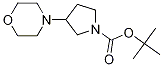 3-Morpholin-4-yl-pyrrolidine-1-carboxylic acid tert-butyl ester Structure,1184914-30-4Structure