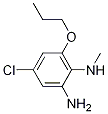 4-Chloro-n1-methyl-6-propoxybenzene-1,2-diamine Structure,1184918-82-8Structure