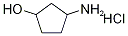 3-Aminocyclopentanol hdydrochloride Structure,1184919-69-4Structure