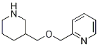 2-[(3-Piperidinylmethoxy)methyl]pyridine dihydrochloride Structure,1184981-83-6Structure