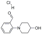 2-(4-Hydroxypiperidin-1-yl)benzaldehyde hydrochloride Structure,1185302-49-1Structure