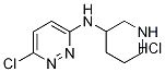 (6-Chloro-pyridazin-3-yl)-piperidin-3-yl-amine hydrochloride Structure,1185307-10-1Structure