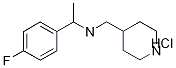 [1-(4-Fluoro-phenyl)-ethyl ]-piperidin-4-ylmethyl-amine hydrochloride Structure,1185307-34-9Structure