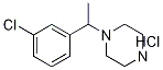 1-[1-(3-Chloro-phenyl)-ethyl ]-piperazine hydrochloride Structure,1185307-54-3Structure