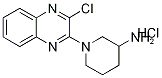 1-(3-Chloro-quinoxalin-2-yl)-piperidin-3-ylamine hydrochloride Structure,1185307-70-3Structure