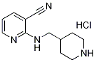 2-[(Piperidin-4-ylmethyl)-amino]-nicotinonitrile hydrochloride Structure,1185307-76-9Structure