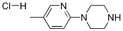 1-(5-Methylpyridin-2-yl)piperazine hydrochloride Structure,1185307-85-0Structure