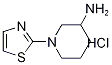 1-(2-Thiazolyl)-3-piperdinamine hydrochloride Structure,1185309-72-1Structure