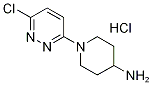 1-(6-Chloro-pyridazin-3-yl)-piperidin-4-ylamine hydrochloride Structure,1185310-92-2Structure