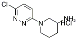 1-(6-Chloro-pyridazin-3-yl)-piperidin-3-ylamine hydrochloride Structure,1185310-99-9Structure