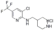 (3-Chloro-5-trifluoromethyl-pyridin-2-yl)-piperidin-4-ylmethyl-amine hydrochloride Structure,1185311-09-4Structure