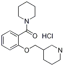 Piperidin-1-yl(2-(piperidin-3-ylmethoxy)phenyl)methanonehydrochloride Structure,1185311-56-1Structure