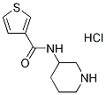 Thiophene-3-carboxylic acid piperidin-3-ylamide hydrochloride Structure,1185312-18-8Structure