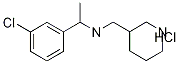 [1-(3-Chloro-phenyl)-ethyl ]-piperidin-3-ylmethyl-amine hydrochloride Structure,1185312-85-9Structure