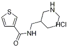 N-(piperidin-3-ylmethyl)thiophene-3-carboxamidehydrochloride Structure,1185313-04-5Structure