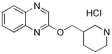 2-(Piperidin-3-ylmethoxy)quinoxaline hydrochloride Structure,1185313-33-0Structure