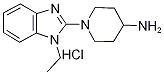 1-(1-Ethyl-1h-benzoimidazol-2-yl)-piperidin-4-ylamine hydrochloride Structure,1185314-93-5Structure